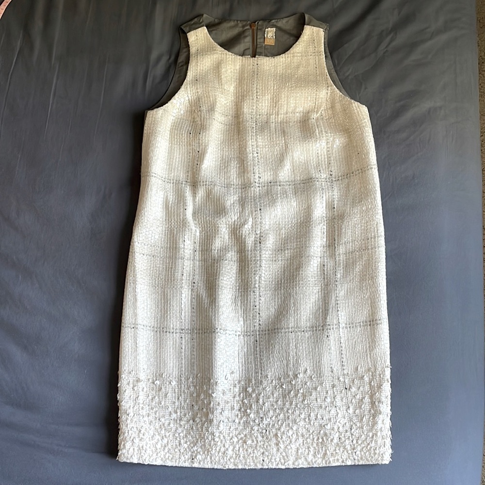 Rachel Roy Sequin and silk sheath dress 12 - Picture 3 of 8